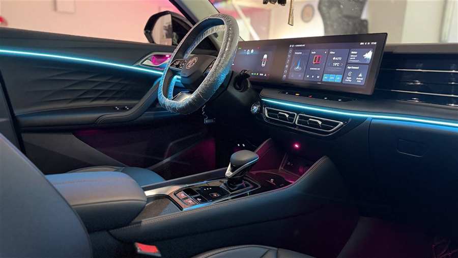 Ambientebeleuchtung im Cockpit